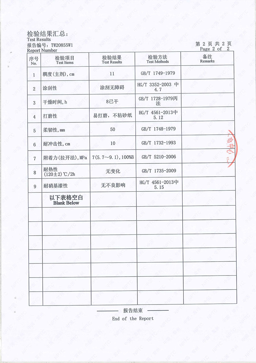 TEST REPORT