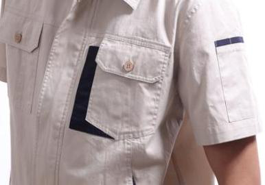 夏季勞保工人工作服訂制細節圖